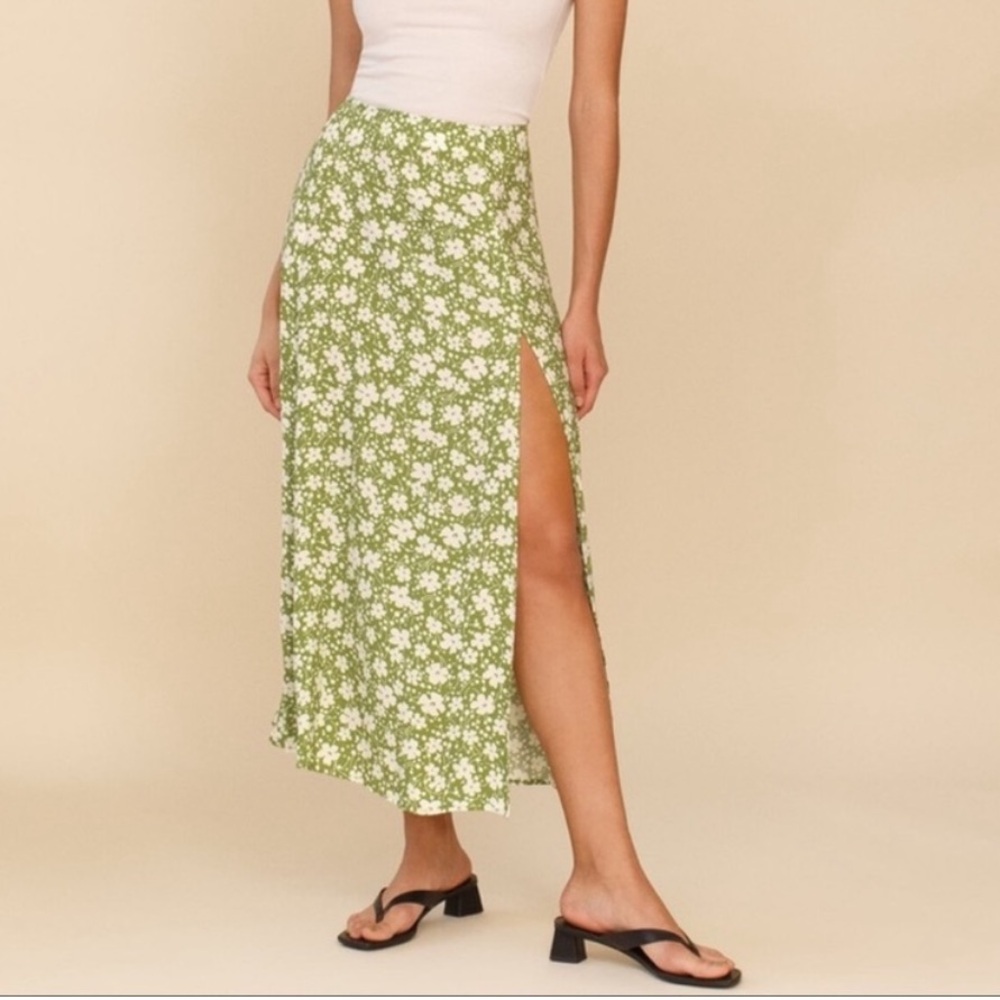Nwt midi reformation zoe skirt - Picture 2 of 10